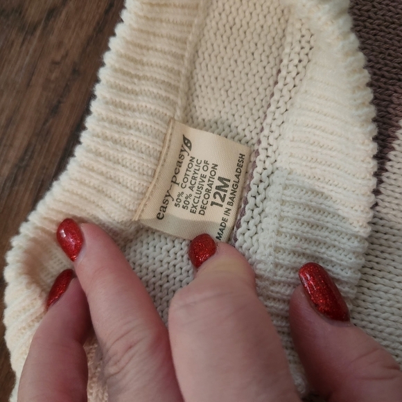 Baby knit sweater - Picture 2 of 2